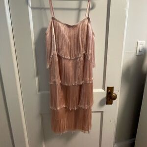 SHEIN pink flapper dress